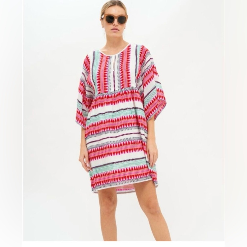 Oliphant NWT Mezcal Red Kaftan Mini dress size S